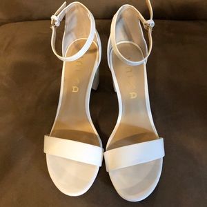 White block heels
